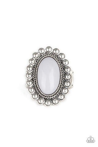 Ready To Pop - Silver Ring - Paparazzi