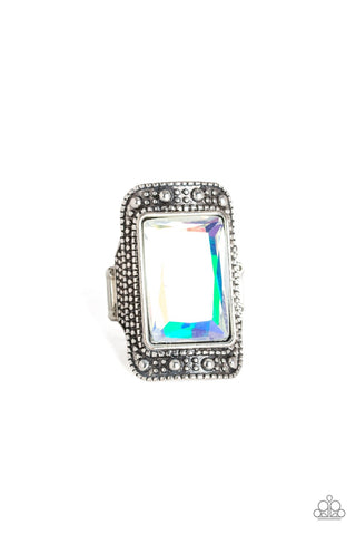 Very HEIR-descent - White Ring - Paparazzi