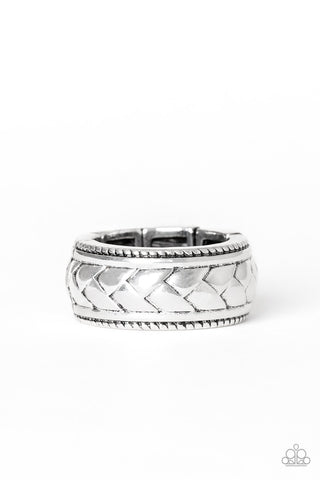 Field Artillery - Silver Ring - Paparazzi