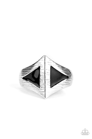 Crusader - Black Ring - Paparazzi