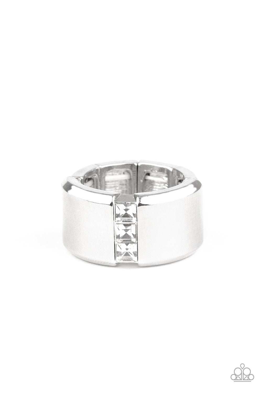 The Graduate - White Ring -  Men's - Paparazzi