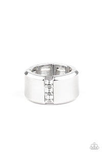 The Graduate - White Ring -  Men's - Paparazzi
