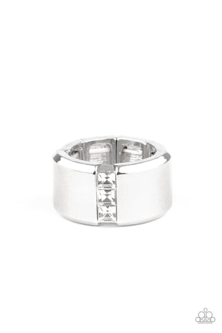 The Graduate - White Ring -  Men's - Paparazzi