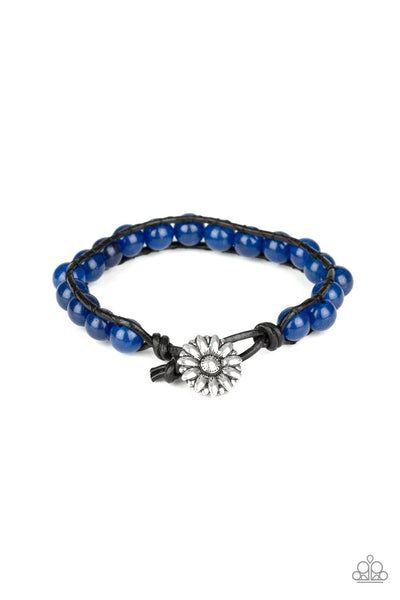 Daisy Guru - Blue Bracelet - Paparazzi