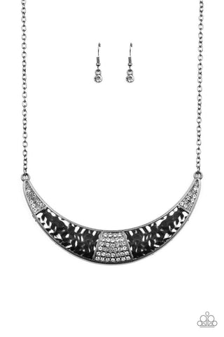 Stardust - Black Necklace - Paparazzi