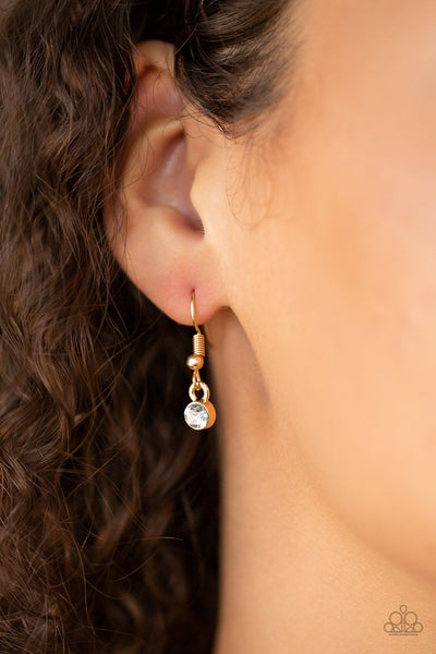 Impressive - Gold-necklace-paparazzi