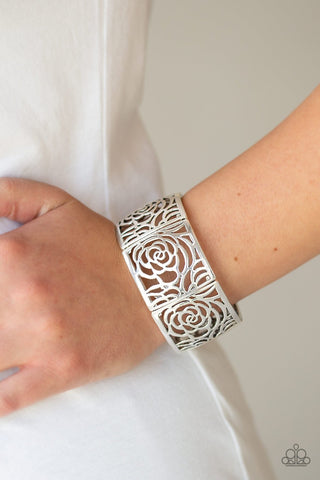 Victorian Variety - Silver Bracelet - Paparazzi