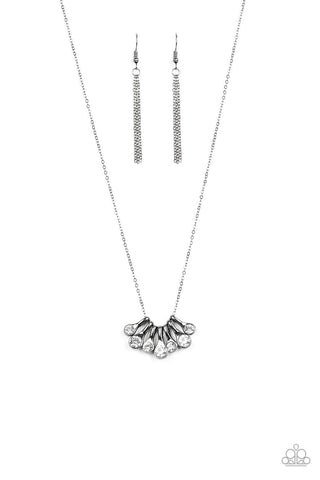 Slide Into Shimmer - Black Necklace - Paparazzi