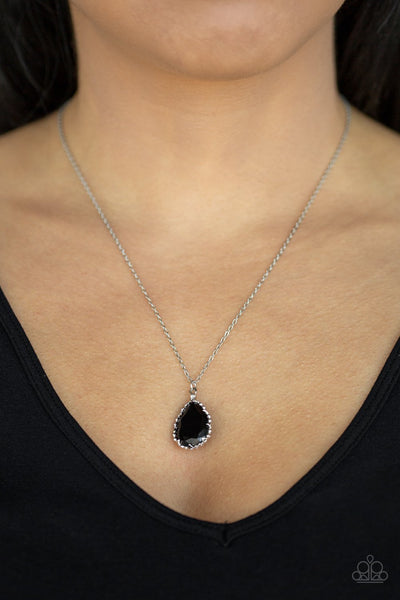 Metro Twinkle - Black Necklace - Paparazzi