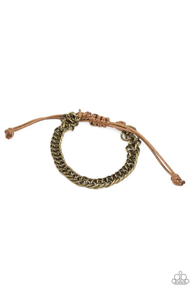 AWOL - Urban Brass Bracelet - Men's - Paparazzi