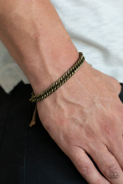 AWOL - Urban Brass Bracelet - Men's - Paparazzi