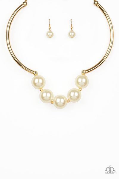 Welcome To Wall Street - Gold Necklace - Paparazzi