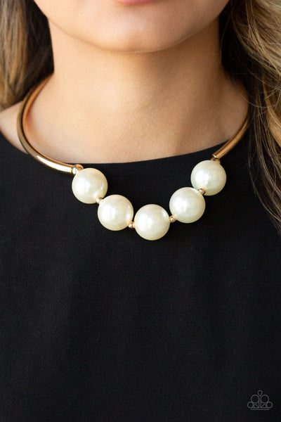 Welcome To Wall Street - Gold Necklace - Paparazzi