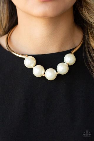 Welcome To Wall Street - Gold Necklace - Paparazzi
