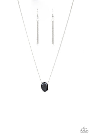 Extra Ice - Black Necklace - Paparazzi