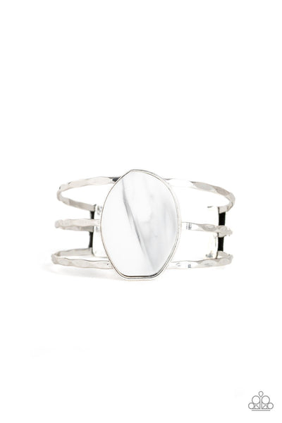 Canyon Dream - White Bracelet- Paparazzi