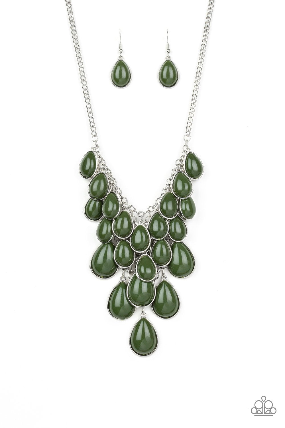 Shop Til You TEARDROP - Green