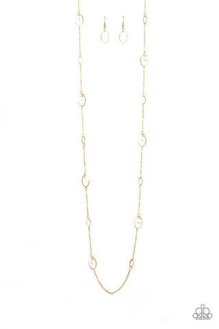 Rocky Razzle - White-necklace-paparazzi