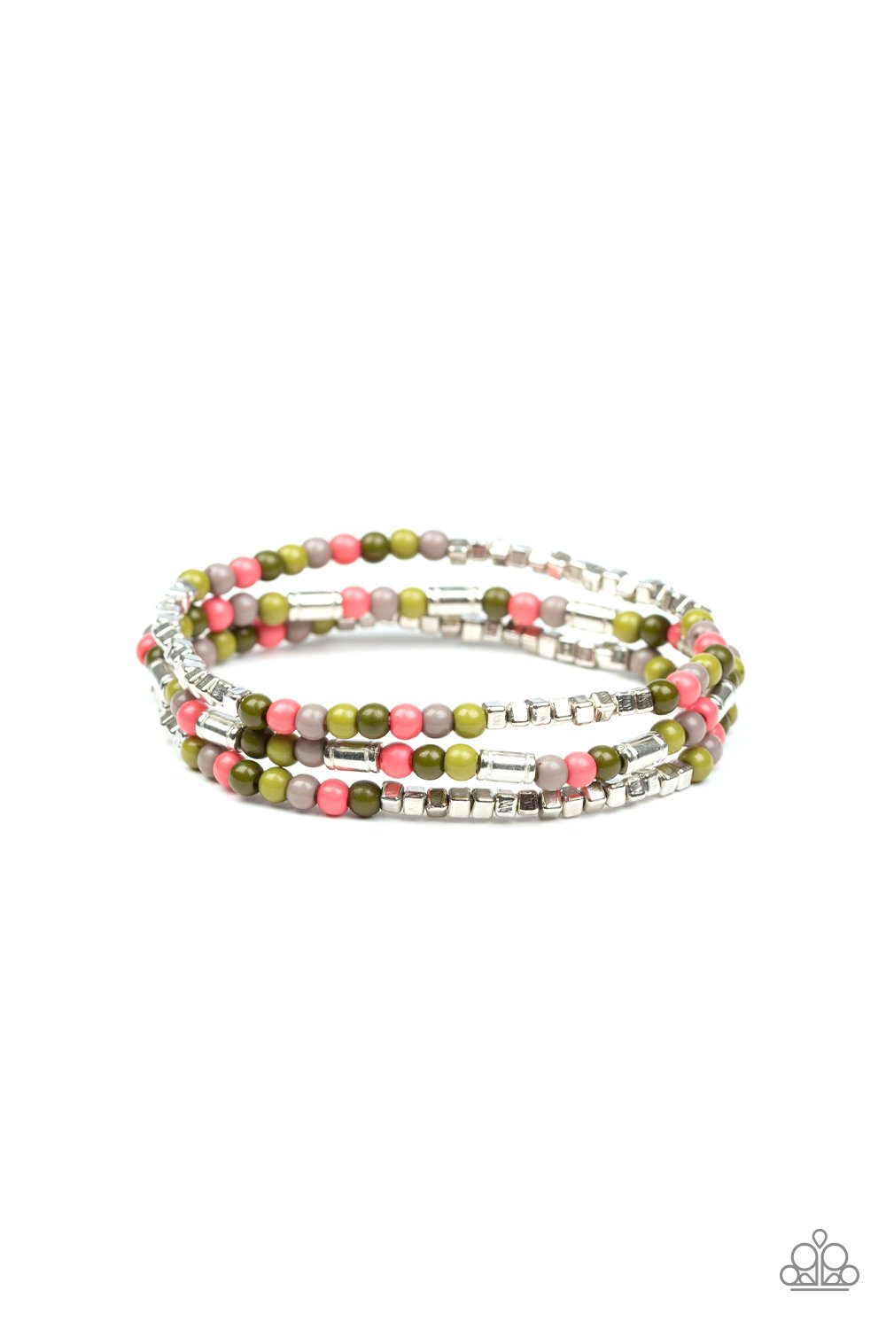 Micro Beading - Multi color beads-Bracelet - Paparazzi