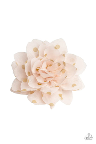 Dot Dot Dot - Brown Hair Clip - Paparazzi