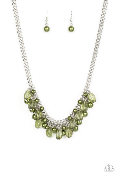 5th Avenue Flirtation - Green Necklace - Paparazzi