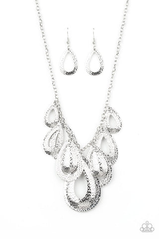 Teardrop Tempest - Silver