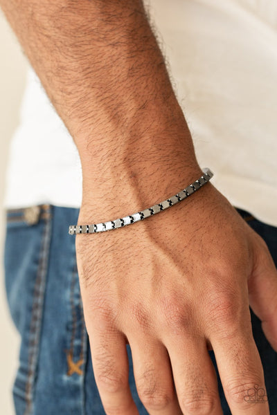 Boxing Champ - Urban Black Bracelet - Men's - Paparazzi