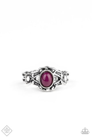 Definitely DOT! - Purple - Fashion Fix - Ring - Paparazzi