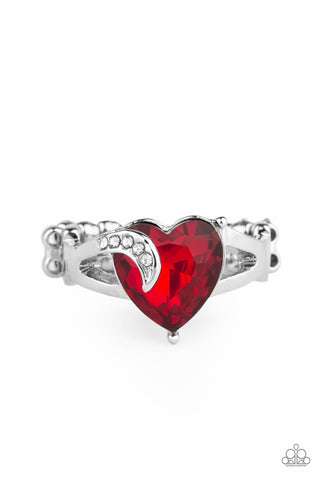 Romantic Reverie - Red Ring - Paparazzi