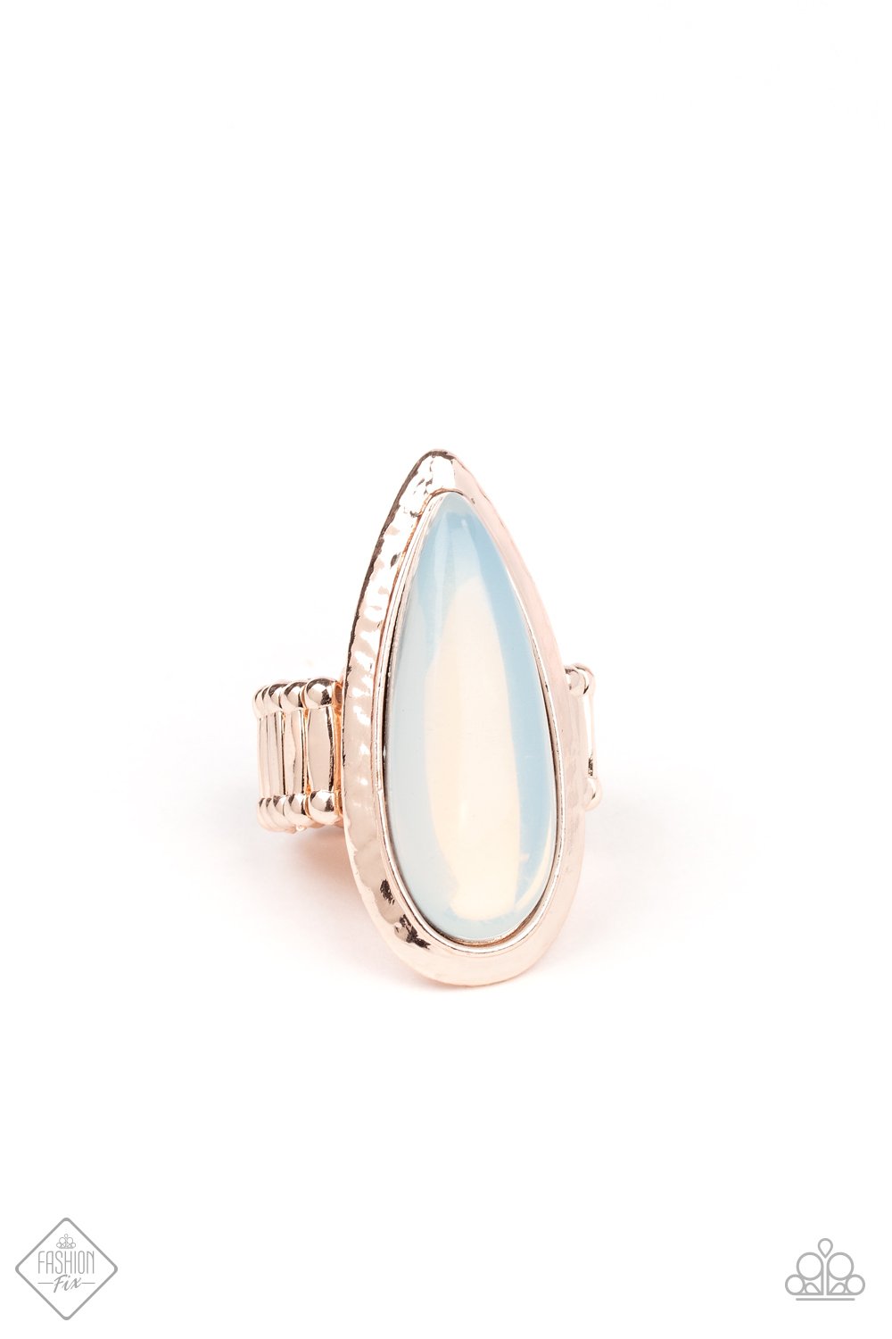 Opal Oasis - White Ring - Paparazzi