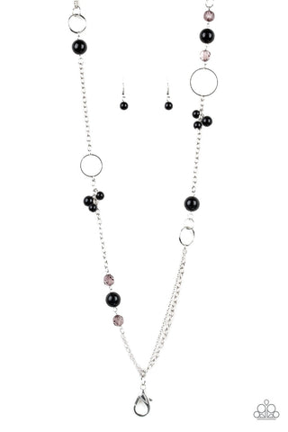 Pageant Princess - Black Necklace - Paparazzi