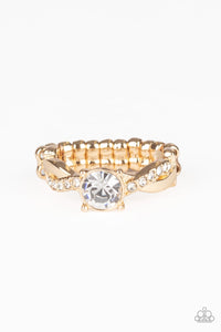 Prim and Proper - Gold Ring - Paparazzi