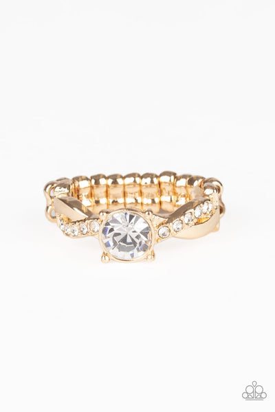 Prim and Proper - Gold Ring - Paparazzi