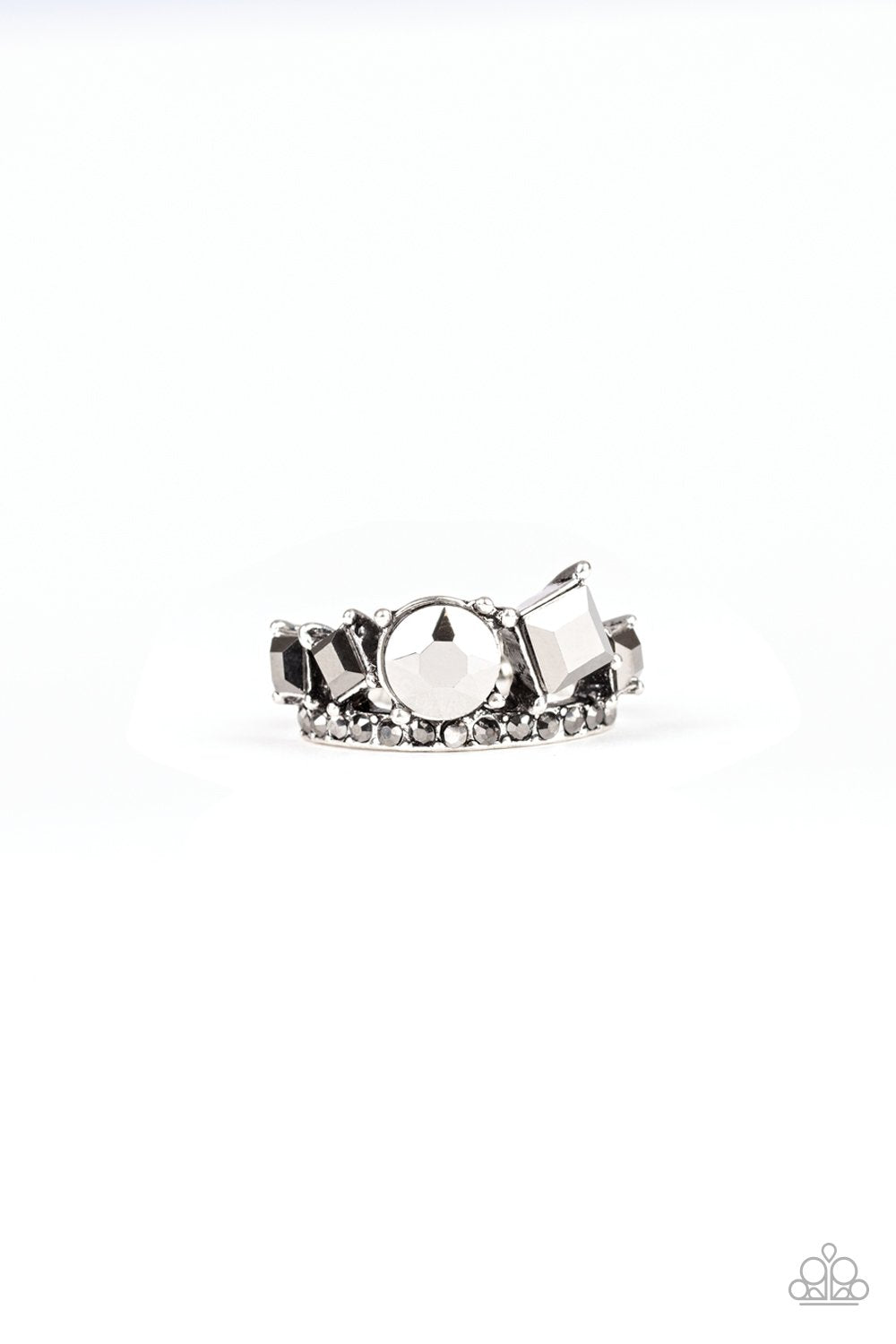 Champion Couture - Silver Ring - Paparazzi