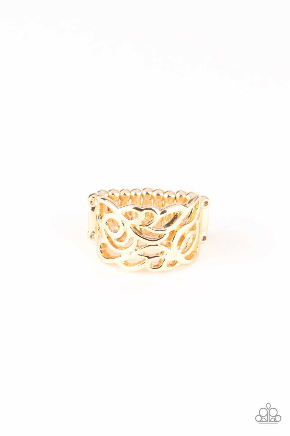Ivy Leaguer - Gold Ring - Paparazzi