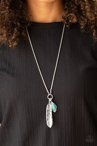 Sahara Quest - Blue Necklace - Paparazzi