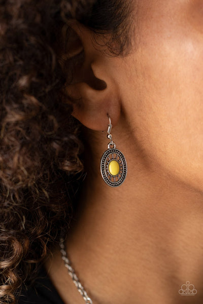Totally TERRA-torial - Yellow Necklace - Paparazzi