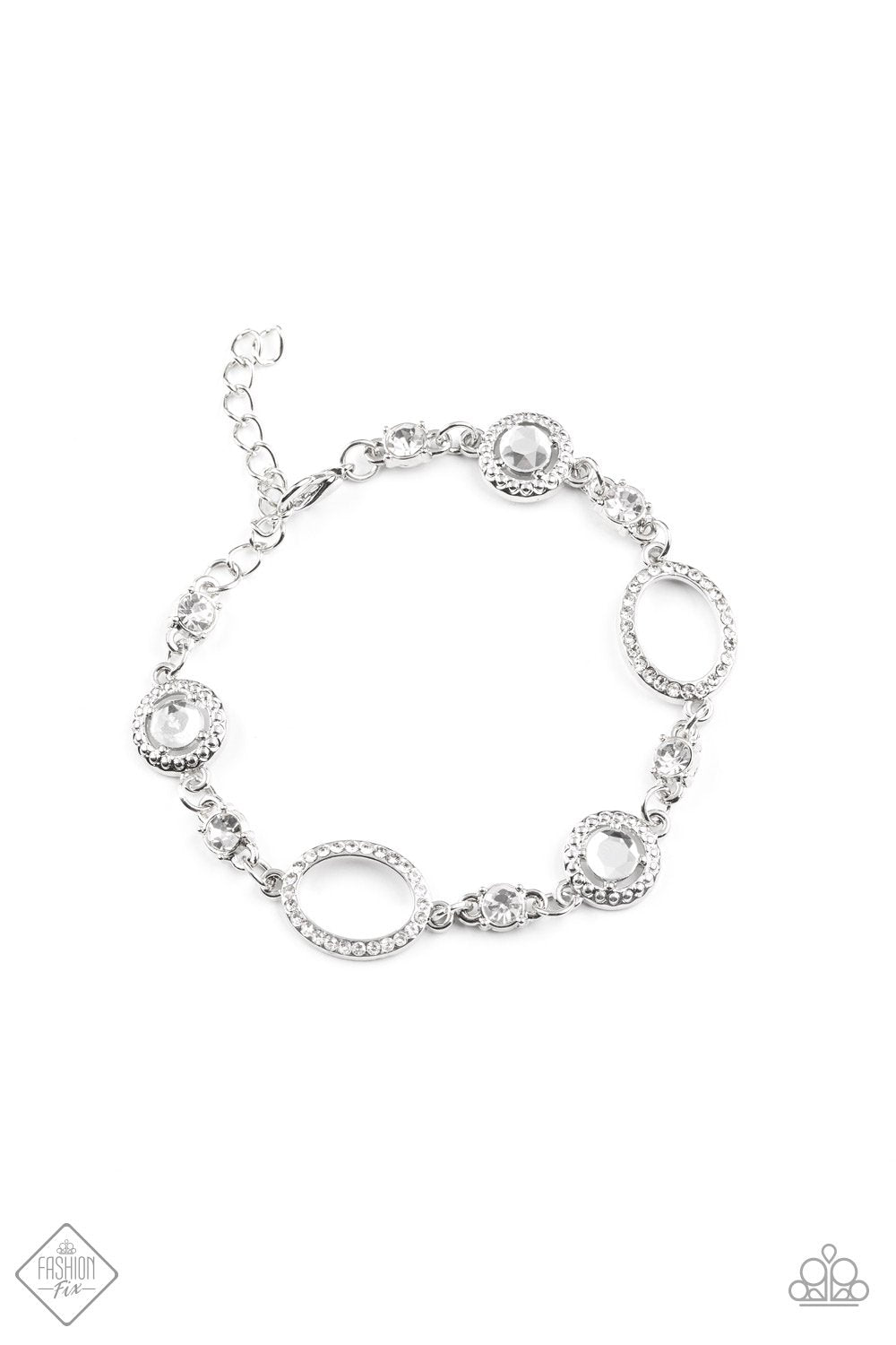 Wedding Day Demure - Silver Bracelet - Paparazzi