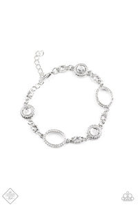 Wedding Day Demure - Silver Bracelet - Paparazzi