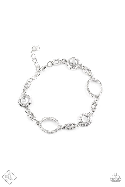 Wedding Day Demure - Silver Bracelet - Paparazzi