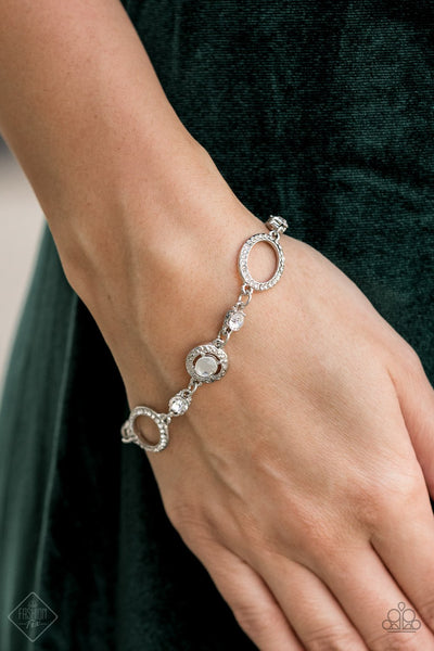 Wedding Day Demure - Silver Bracelet - Paparazzi