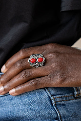 Eco Essence - Red Ring - Paparazzi