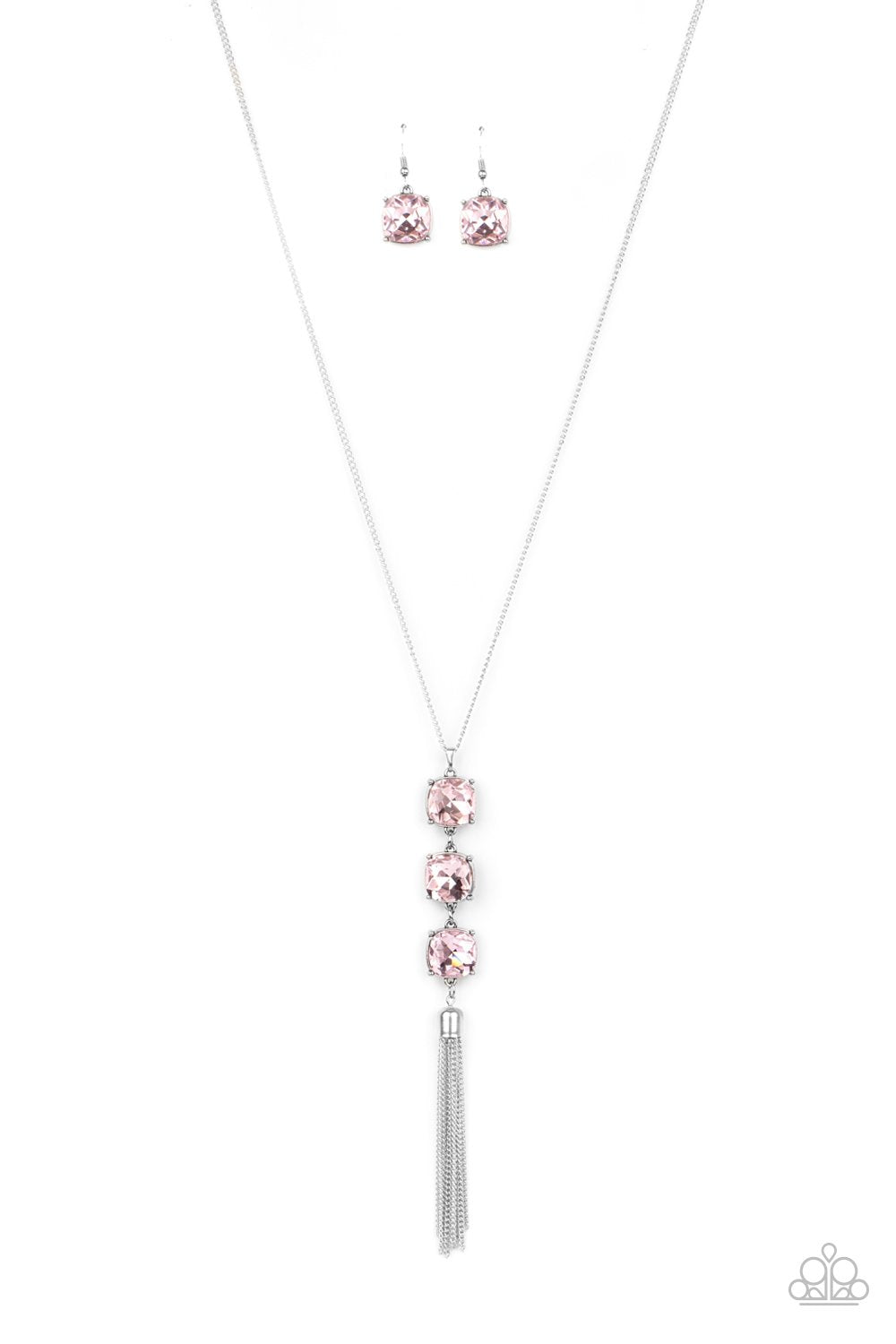 GLOW Me The Money! - Pink Necklace - Paparazzi