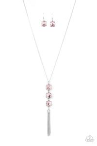 GLOW Me The Money! - Pink Necklace - Paparazzi