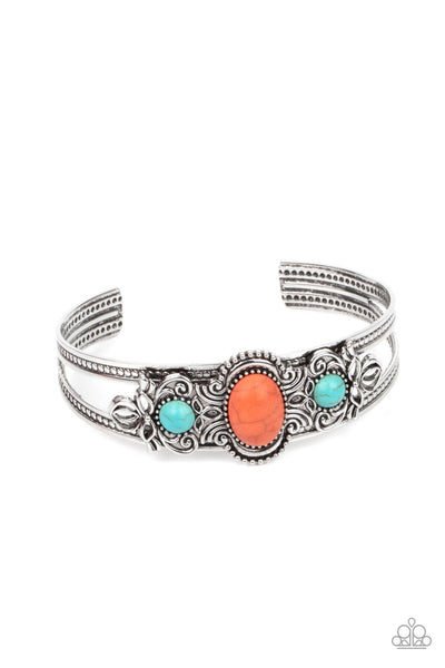 Artisan Ancestry - Orange Bracelet - Paparazzi