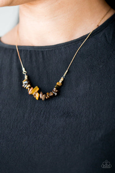 Back To Nature - Brown Necklace - Paparazzi