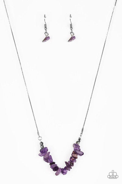 Back To Nature - Purple Necklace - Paparazzi