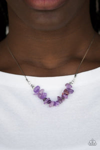 Back To Nature - Purple Necklace - Paparazzi