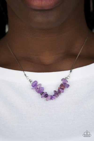 Back To Nature - Purple Necklace - Paparazzi