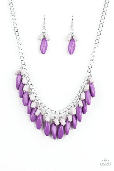 Bead Binge - Purple Necklace - Paparazzi